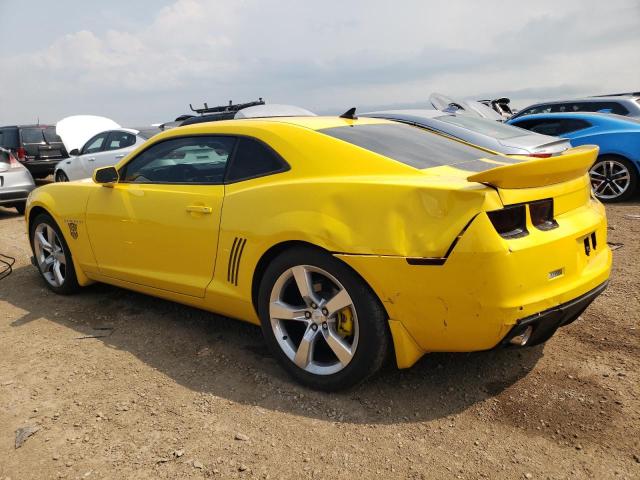 2G1FB1E37C9121480 - 2012 CHEVROLET CAMARO LT YELLOW photo 2