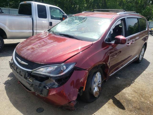 2C4RC1BG2KR613180 - 2019 CHRYSLER PACIFICA TOURING L მუქწითელი ფოტო 2