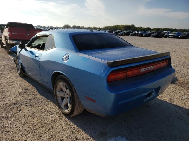 2B3CJ4DV7AH139211 - 2010 DODGE CHALLENGER SE BLUE photo 3