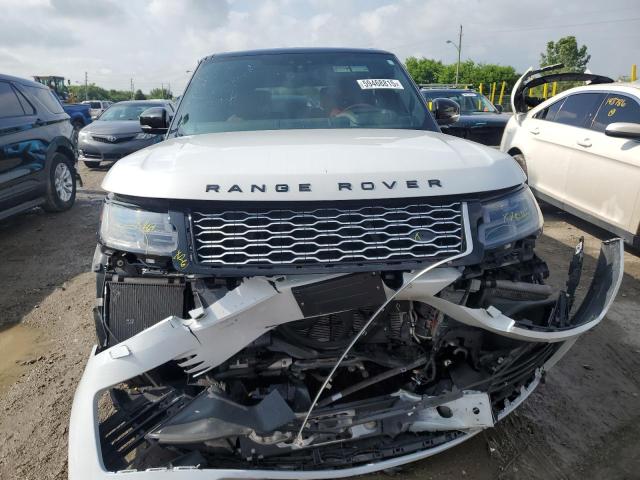 SALGV5SE1MA448455 - 2021 LAND ROVER RANGE ROVE AUTOBIOGRAPHY WHITE photo 5
