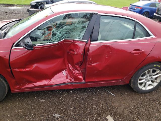 1G11D5RR7DF119618 - 2013 CHEVROLET MALIBU 1LT 红色 照片 10