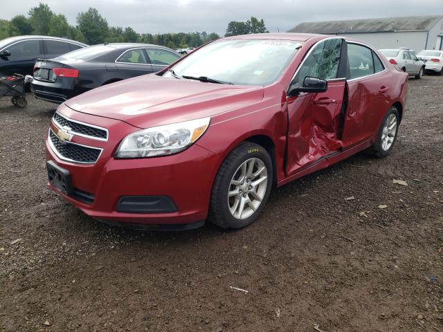 1G11D5RR7DF119618 - 2013 CHEVROLET MALIBU 1LT 红色 照片 2