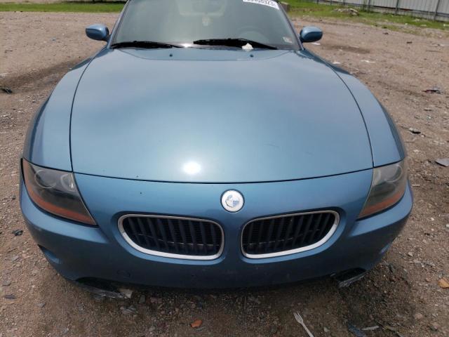 4USBT33443LS44649 - 2003 BMW Z4 2.5 BLUE photo 11