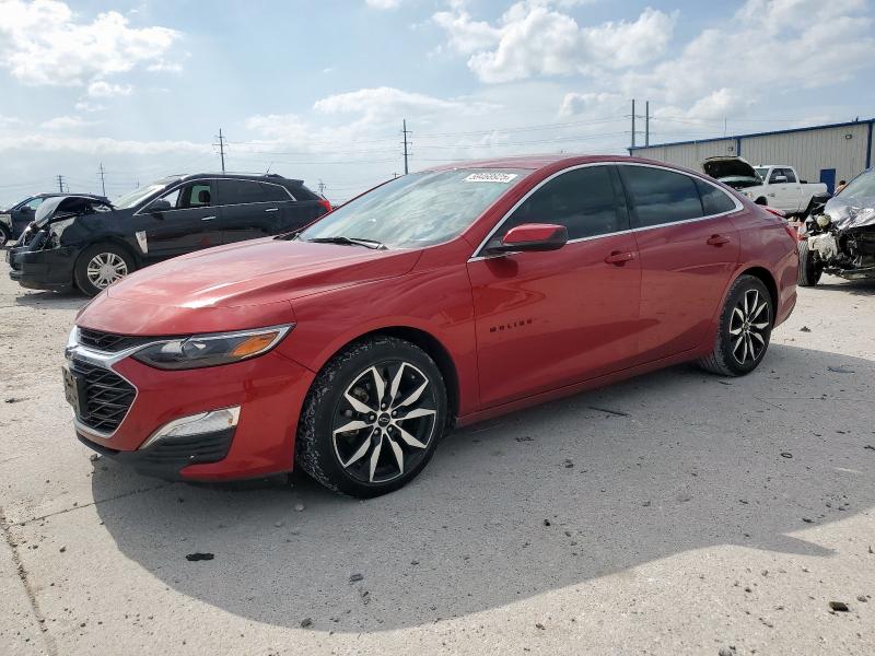 1G1ZG5ST3MF055545 - 2021 CHEVROLET MALIBU RS BURGUNDY photo 1