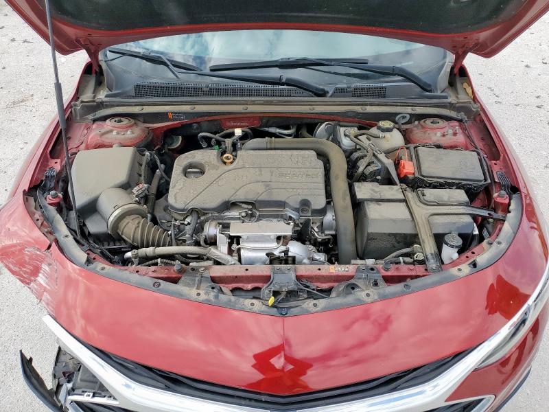 1G1ZG5ST3MF055545 - 2021 CHEVROLET MALIBU RS BURGUNDY photo 11