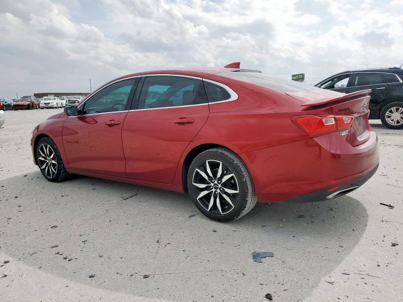 1G1ZG5ST3MF055545 - 2021 CHEVROLET MALIBU RS BURGUNDY photo 2