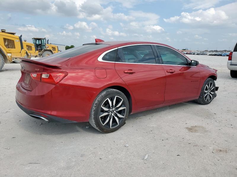 1G1ZG5ST3MF055545 - 2021 CHEVROLET MALIBU RS BURGUNDY photo 3