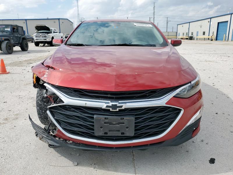1G1ZG5ST3MF055545 - 2021 CHEVROLET MALIBU RS BURGUNDY photo 5