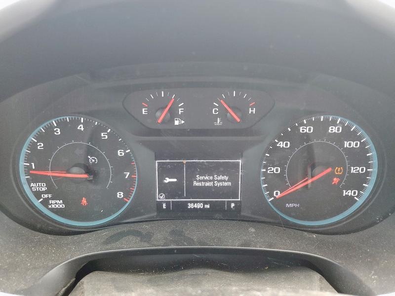 1G1ZG5ST3MF055545 - 2021 CHEVROLET MALIBU RS BURGUNDY photo 9