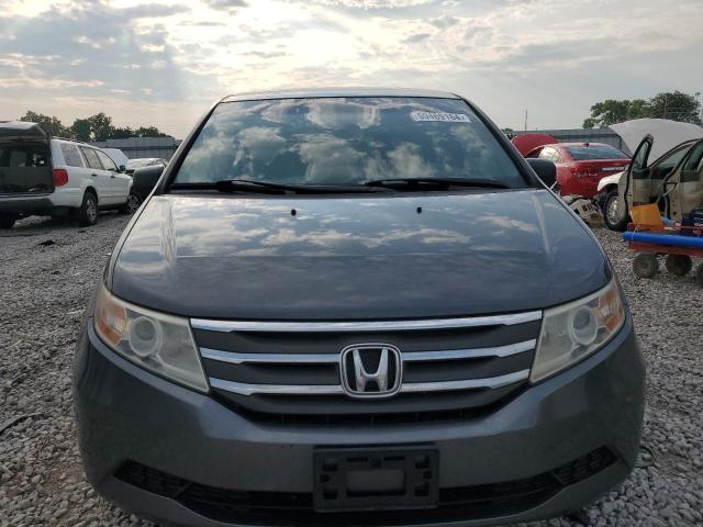 5FNRL5H45CB092277 - 2012 HONDA ODYSSEY EX GRAY photo 5