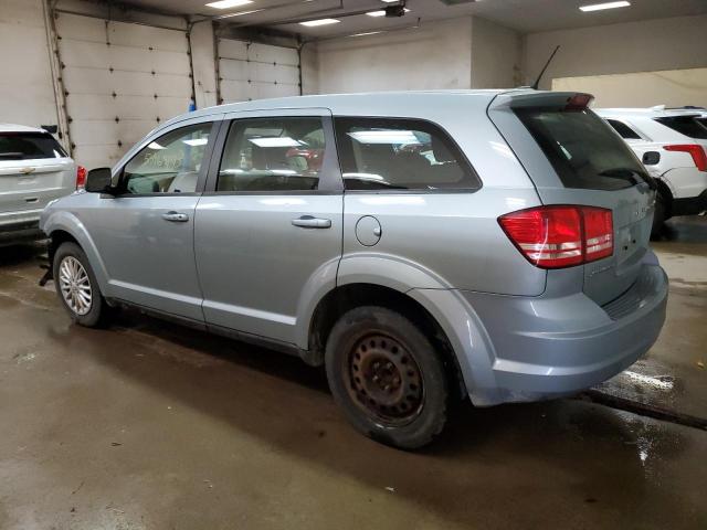 3C4PDCAB3DT721507 - 2013 DODGE JOURNEY SE SILVER photo 2