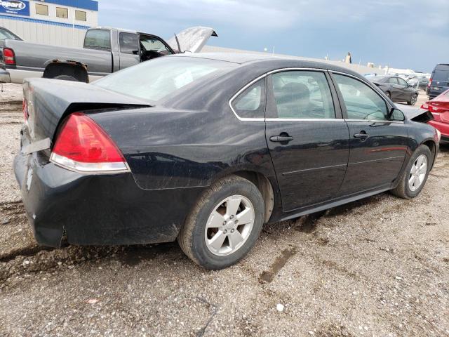 2G1WB5EN1A1253638 - 2010 CHEVROLET IMPALA LT BLACK photo 3