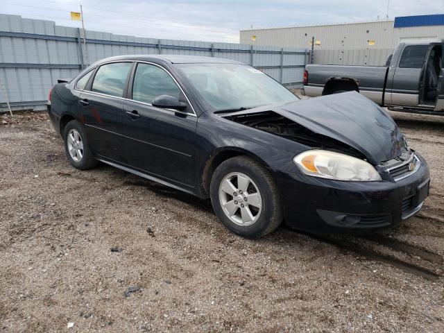 2G1WB5EN1A1253638 - 2010 CHEVROLET IMPALA LT BLACK photo 4