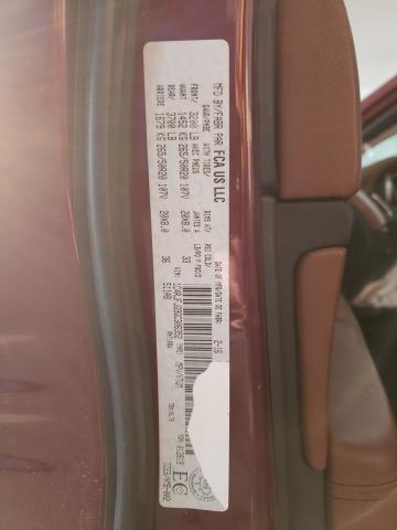 1C4RJFJG9GC306352 - 2016 JEEP GRAND CHER SUMMIT ბურგუნდია ფოტო 10