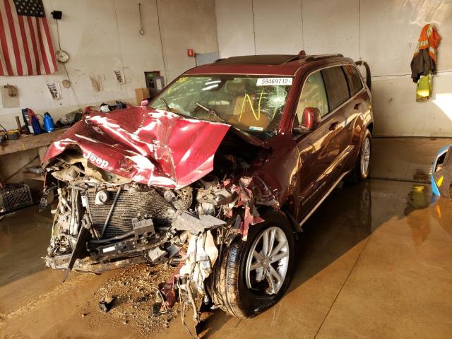 1C4RJFJG9GC306352 - 2016 JEEP GRAND CHER SUMMIT ბურგუნდია ფოტო 2