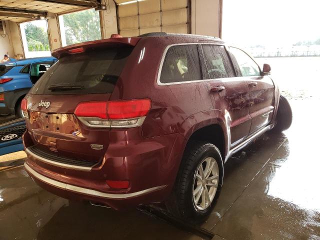 1C4RJFJG9GC306352 - 2016 JEEP GRAND CHER SUMMIT ბურგუნდია ფოტო 4