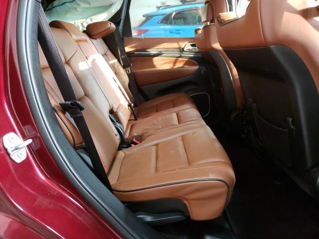 1C4RJFJG9GC306352 - 2016 JEEP GRAND CHER SUMMIT ბურგუნდია ფოტო 6