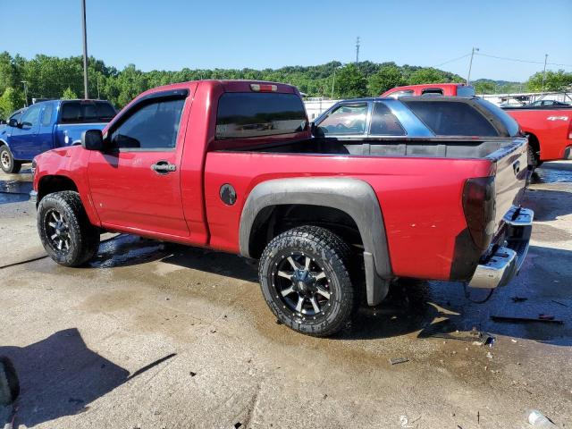 1GCDT146468136980 - 2006 CHEVROLET COLORADO MAROON photo 2