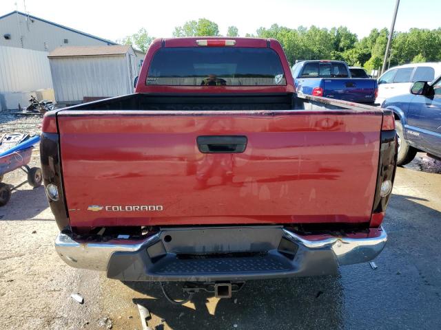 1GCDT146468136980 - 2006 CHEVROLET COLORADO MAROON photo 6