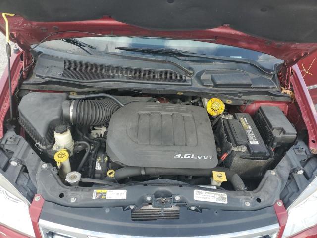 2C4RC1BG8GR260208 - 2016 CHRYSLER TOWN & COU TOURING 勃艮第红 照片 12