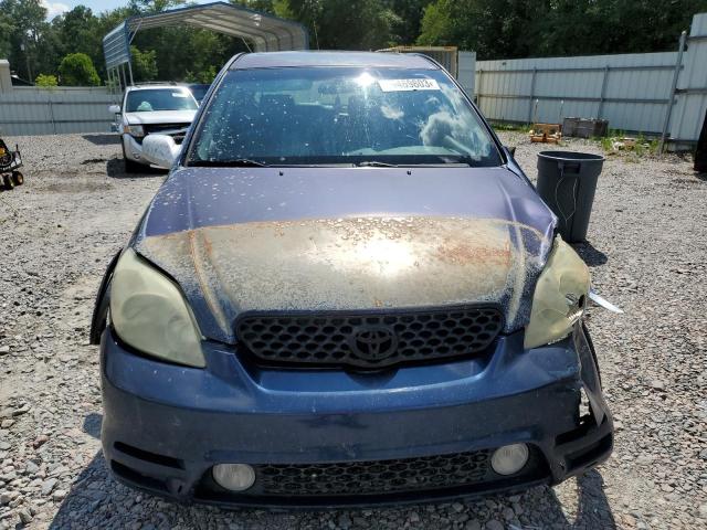 2T1KR32E34C244455 - 2004 TOYOTA MATRIX XR BLUE photo 5