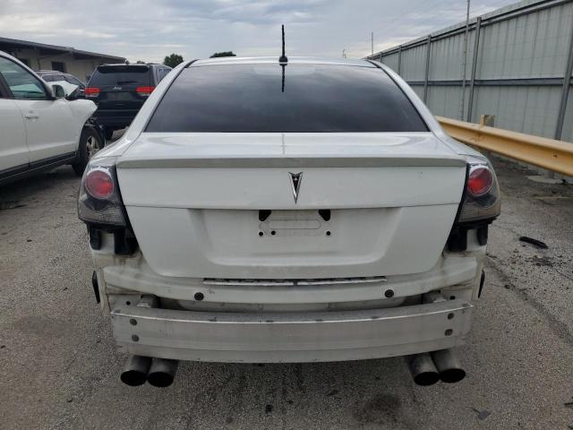 6G2EC57Y59L189754 - 2009 PONTIAC G8 GT WHITE photo 6