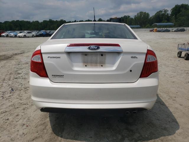 3FAHP0JA0CR117285 - 2012 FORD FUSION SEL WHITE photo 6