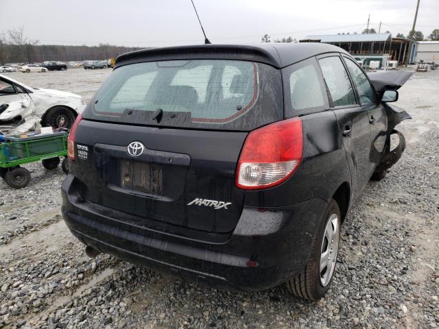 2T1KR32E14C259424 - 2004 TOYOTA COROLLA MA XR BLACK photo 4