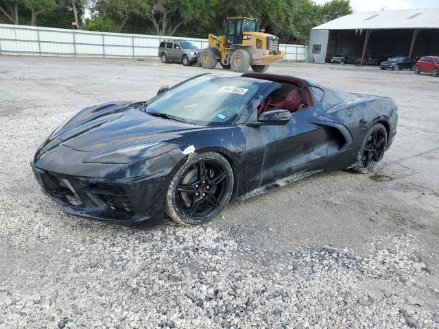 1G1YC2D40N5117325 - 2022 CHEVROLET CORVETTE STINGRAY 3LT BLACK photo 1