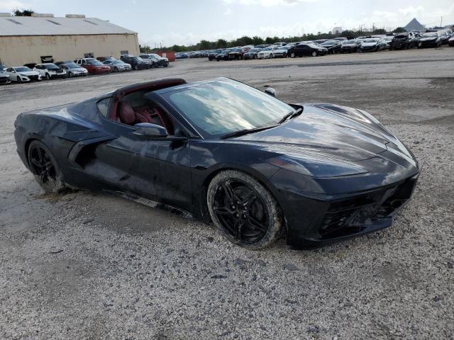 1G1YC2D40N5117325 - 2022 CHEVROLET CORVETTE STINGRAY 3LT BLACK photo 4