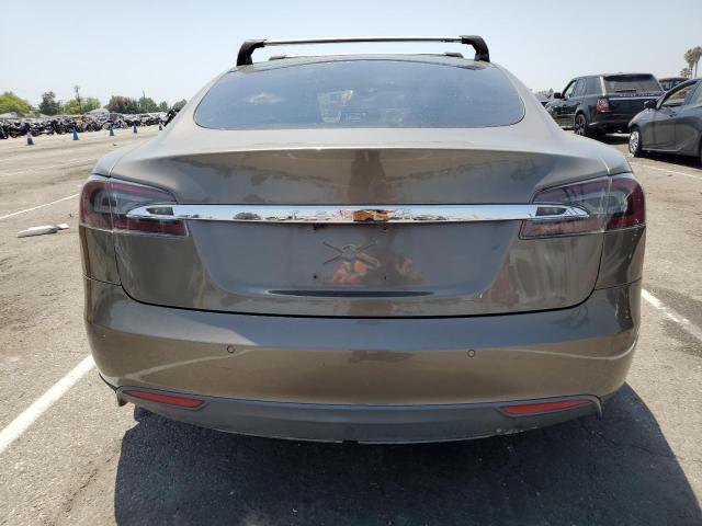 5YJSA1E10GF126349 - 2016 TESLA MODEL S GOLD photo 6