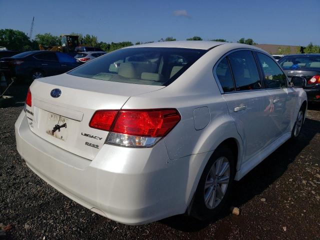 4S3BMBG60B3232442 - 2011 SUBARU LEGACY 2.5I PREMIUM WHITE photo 3