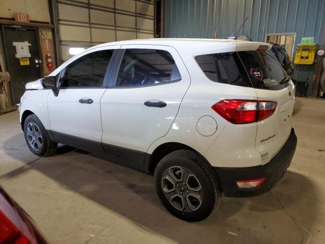 MAJ6S3FL3NC467660 - 2022 FORD ECOSPORT S WHITE photo 2