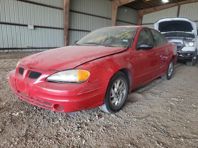 1G2NF52E04M671259 - 2004 PONTIAC GRAND AM SE1 RED photo 2