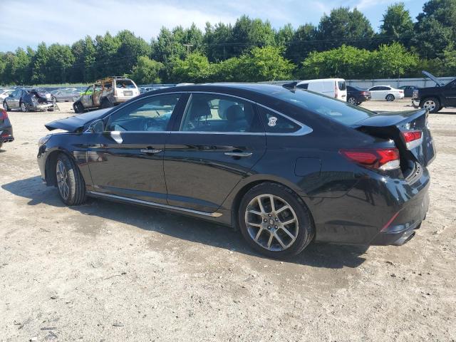 5NPE34AB2KH742085 - 2019 HYUNDAI SONATA LIMITED TURBO BLACK photo 2