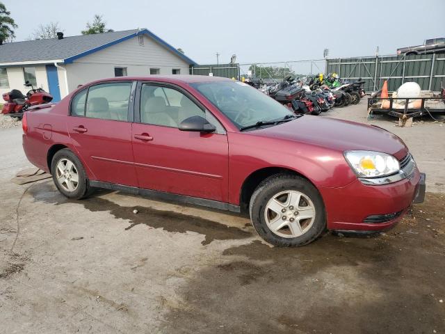 1G1ZT52805F317045 - 2005 CHEVROLET MALIBU LS BURGUNDY photo 4