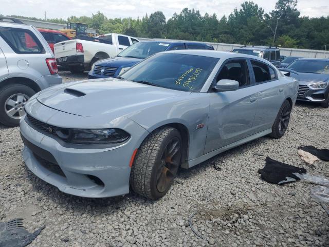 2C3CDXGJ5MH678869 - 2021 DODGE CHARGER SCAT PACK GRAY photo 1