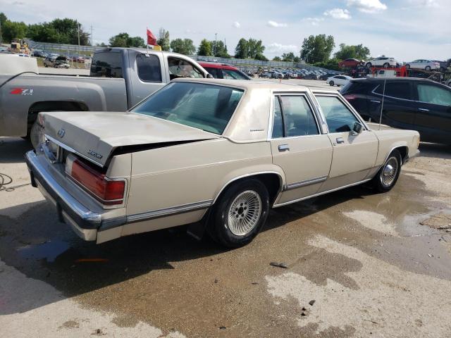 2MECM75F4MX606222 - 1991 MERCURY GRAND MARQ LS BEIGE photo 3