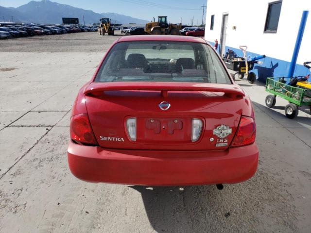 3N1CB51DX6L570348 - 2006 NISSAN SENTRA 1.8 RED photo 6