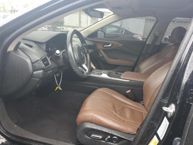 19UUB5F43MA012678 - 2021 ACURA TLX TECHNOLOGY BLACK photo 7