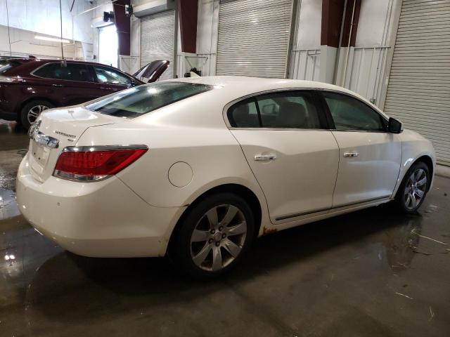 1G4GD5EG9AF307912 - 2010 BUICK LACROSSE CXL WHITE photo 3