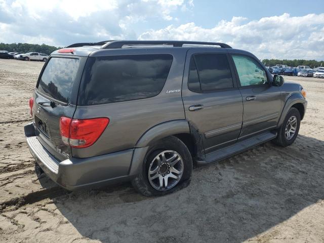 5TDBT48AX6S270802 - 2006 TOYOTA SEQUOIA LIMITED GRAY photo 3