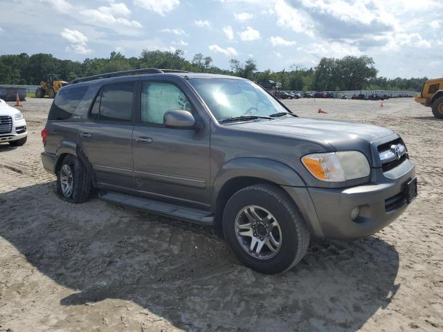 5TDBT48AX6S270802 - 2006 TOYOTA SEQUOIA LIMITED GRAY photo 4