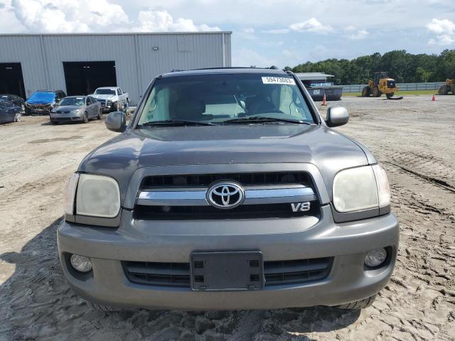 5TDBT48AX6S270802 - 2006 TOYOTA SEQUOIA LIMITED GRAY photo 5