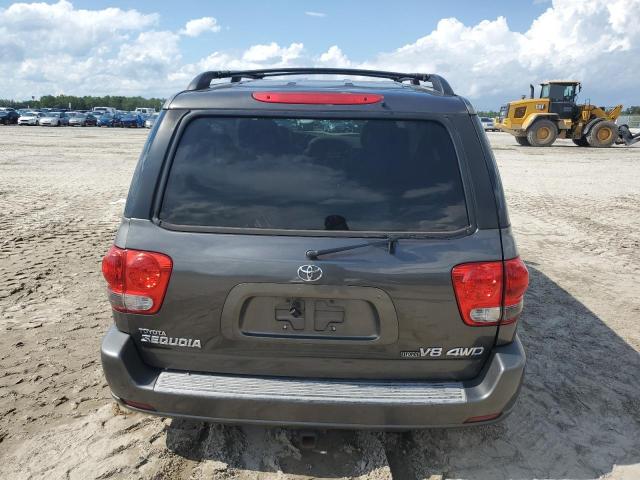 5TDBT48AX6S270802 - 2006 TOYOTA SEQUOIA LIMITED GRAY photo 6