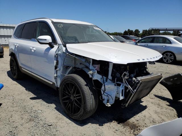 5XYP34HC0NG216752 - 2022 KIA TELLURIDE EX WHITE photo 4