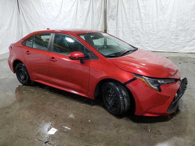 5YFEPRAE1LP100232 - 2020 TOYOTA COROLLA LE RED photo 4
