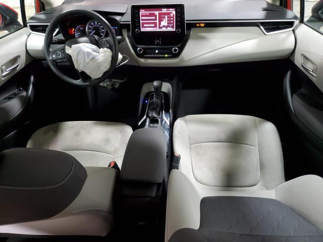 5YFEPRAE1LP100232 - 2020 TOYOTA COROLLA LE RED photo 8