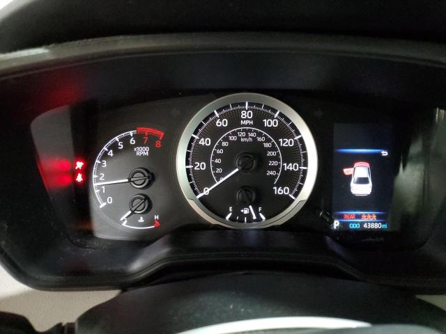 5YFEPRAE1LP100232 - 2020 TOYOTA COROLLA LE RED photo 9