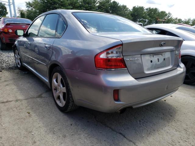 4S3BL626987223483 - 2008 SUBARU LEGACY 2.5I LIMITED SILVER photo 2